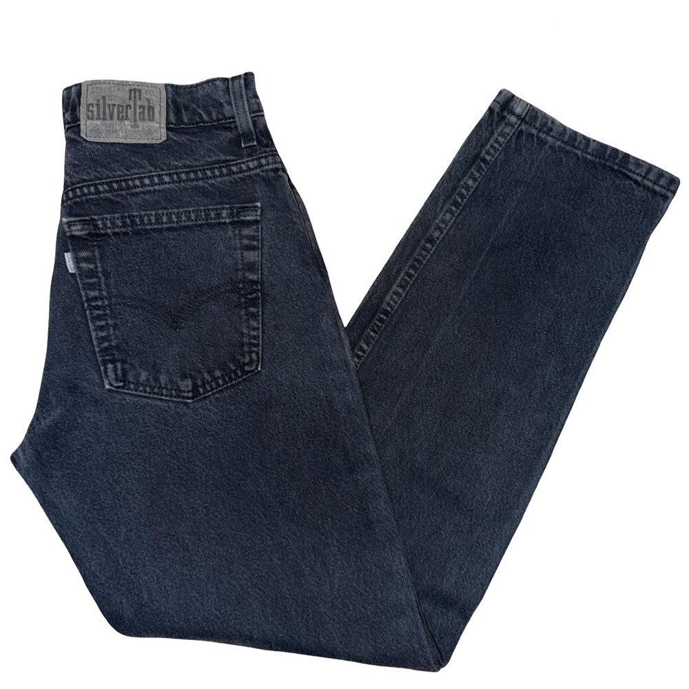 Levi’s Silver Tab guy’s fit black‎ denim jeans. Vintage. 29”
